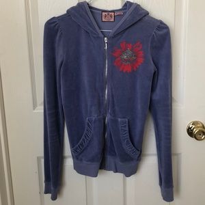 Juicy Couture Graphic Hoodie Size Small